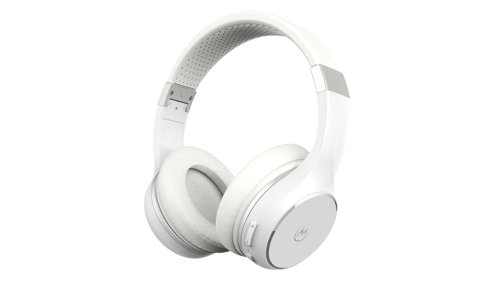MOTO XT 220 Wireless Over ear Headphones in white