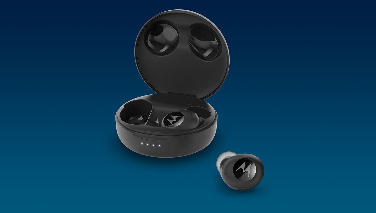 True wireless MOTO Earbuds 150 with smart touch control - Product image