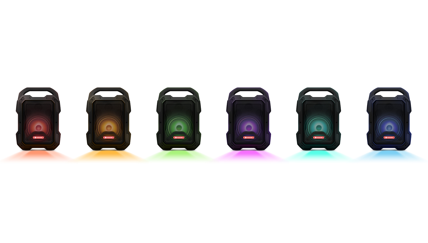 MOTO ROKR 800 Portable Wireless party speaker with 6 colors LED light - Product image