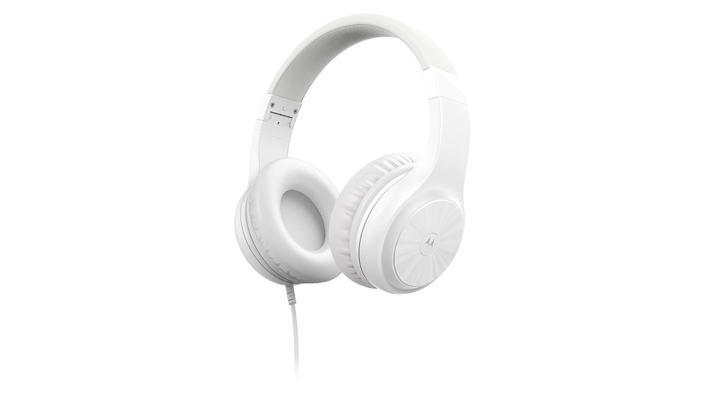 MOTO XT 120 Folding headphones in white - product image
