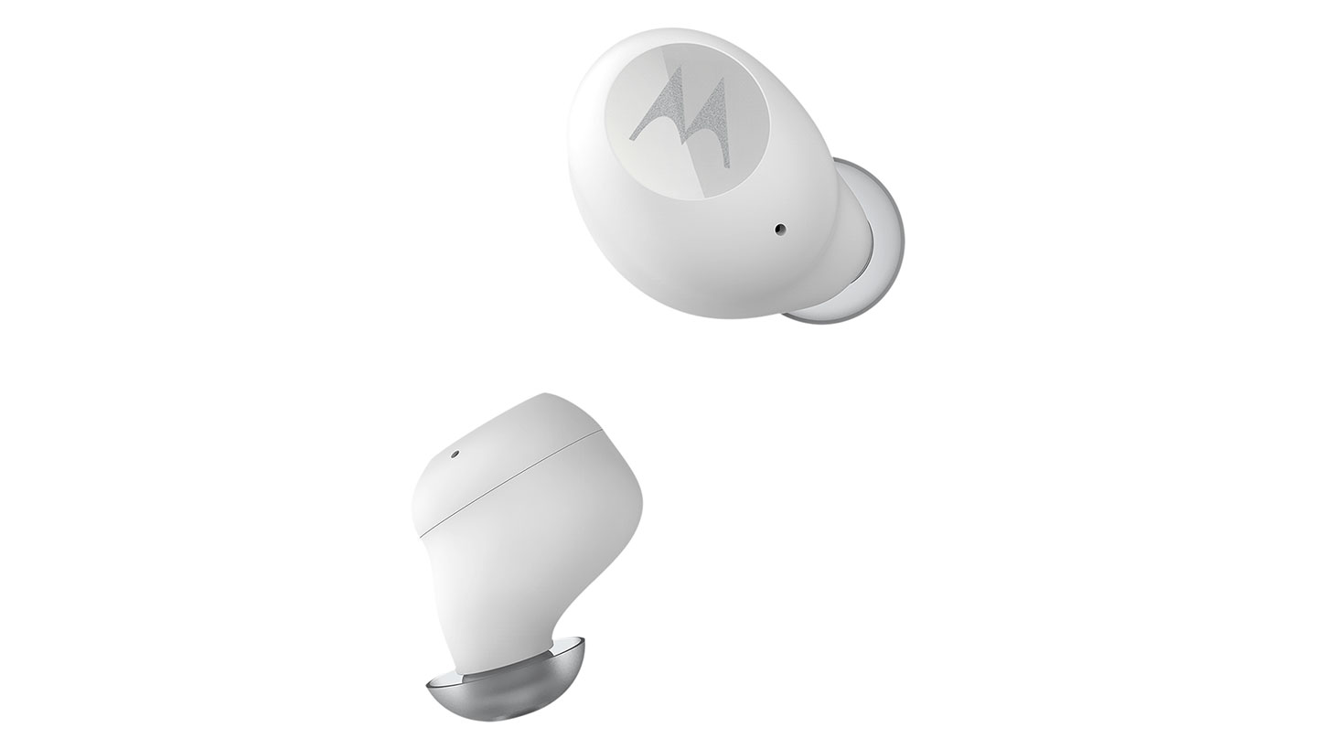 True wireless MOTO Earbuds 150 in white - Product image
