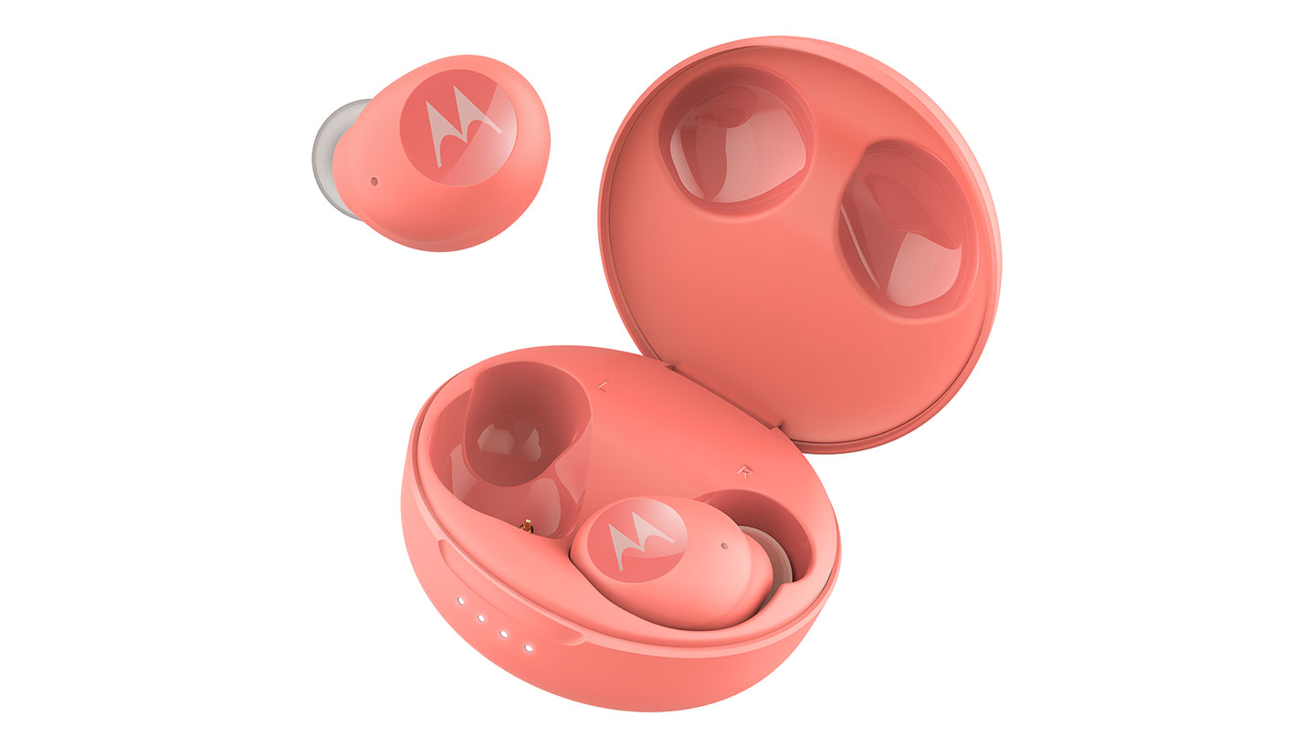 True wireless MOTO Earbuds 250 in red - Product image