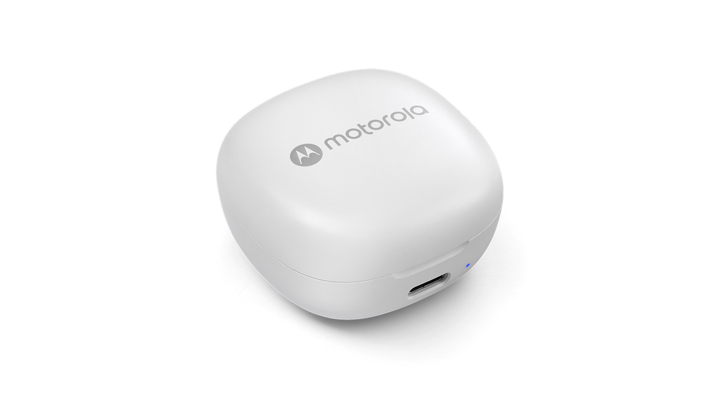 MOTO Buds 105 White - Product image True wireless MOTO Earbuds 105 small and compact design
