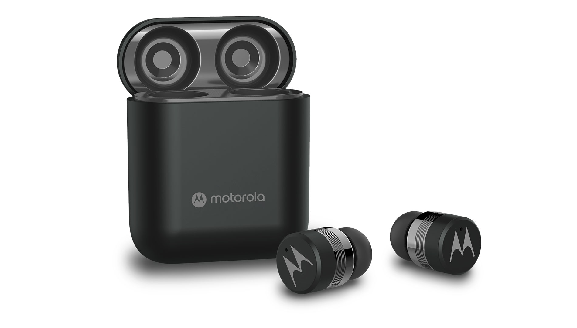 True wireless MOTO Earbuds 120 with charge - Product image