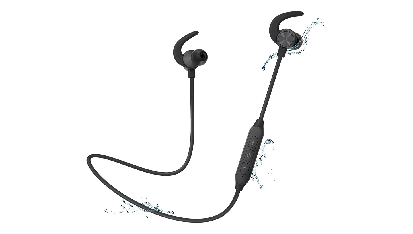 MOTO SP105 Sport In Ear Headphones with IPX5 water resistant - Product image