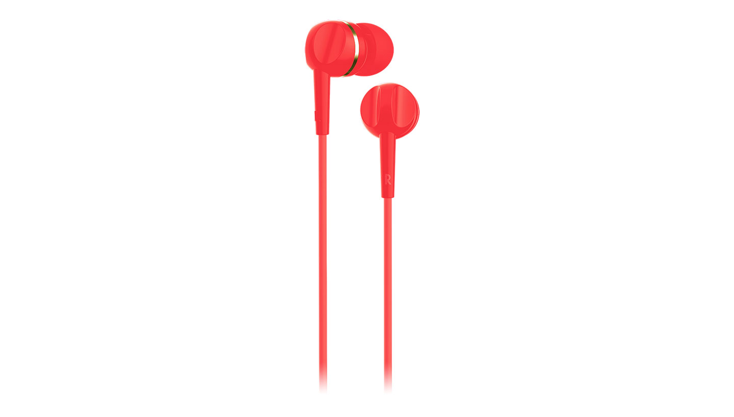 MOTO Earbuds 105 in red
