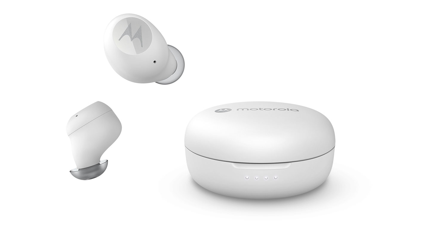 True wireless MOTO Earbuds 150 in white - Product image