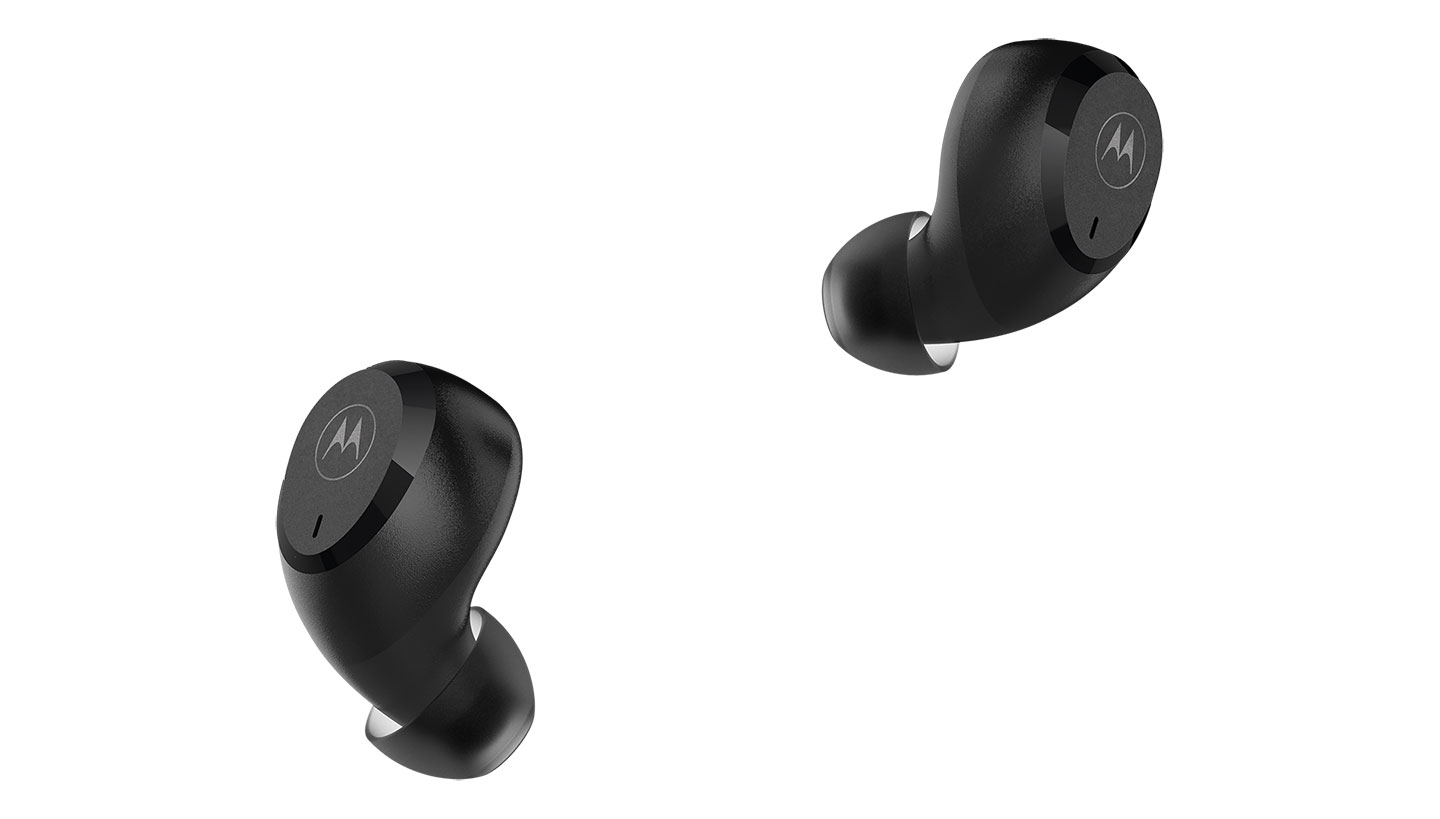 True wireless MOTO Earbuds Charge in black - Product image