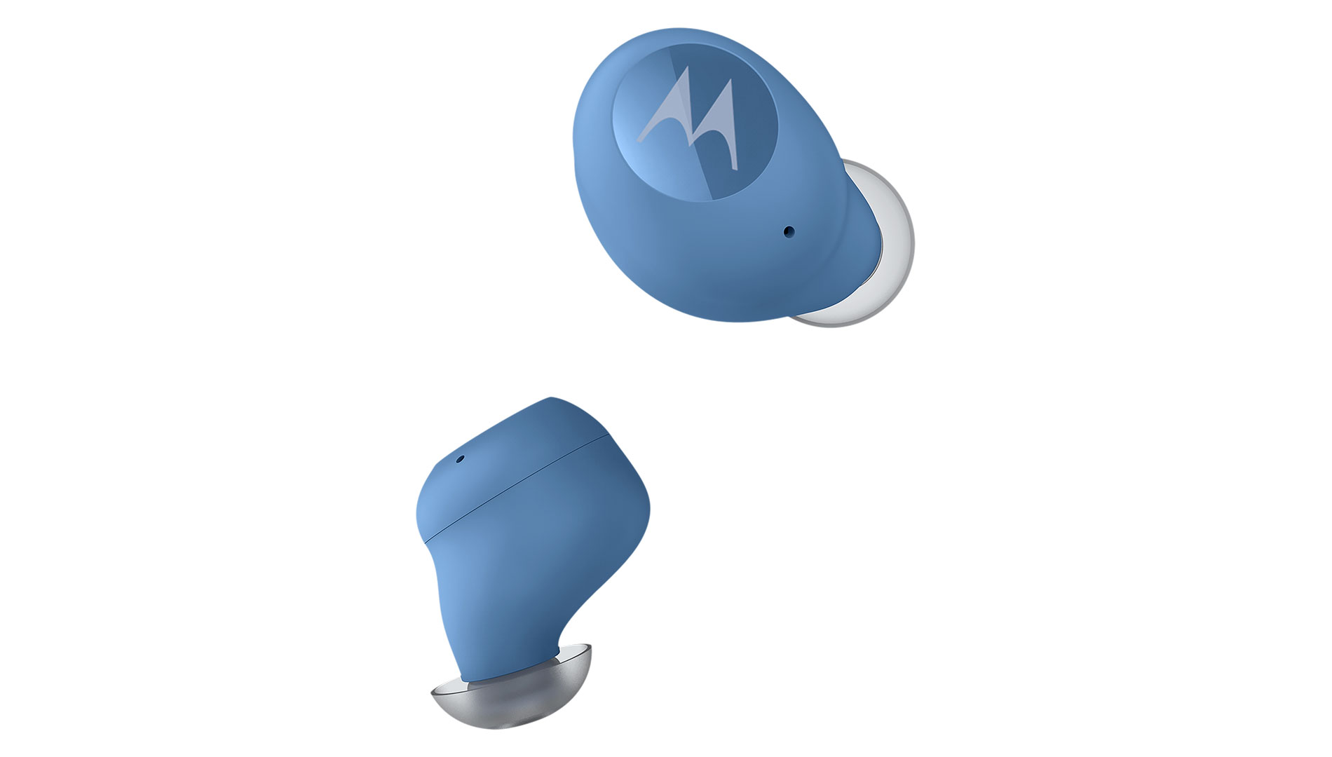 True wireless MOTO Earbuds 250 in blue - Product image