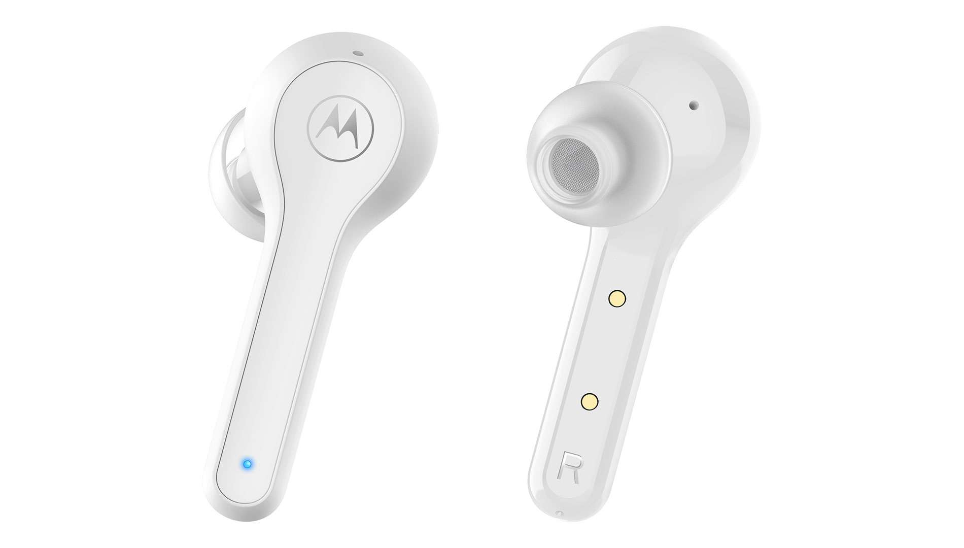 True wireless MOTO Earbuds 085 in white - Product image